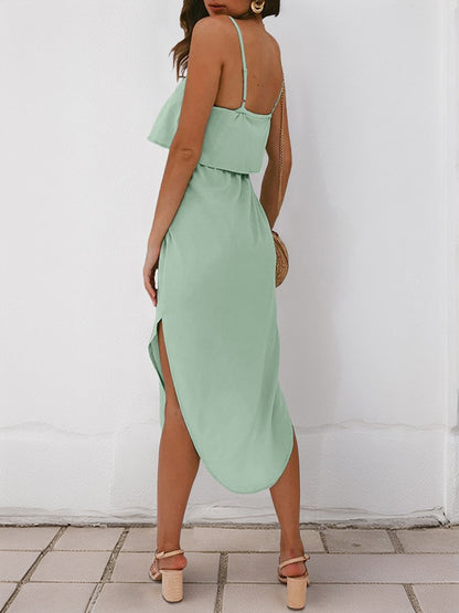 Mint Green Casual Dress