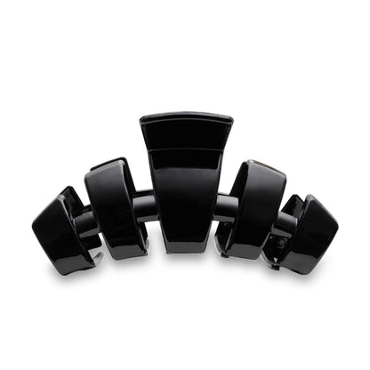 Teleties- Large Hair Clip- Jet Black