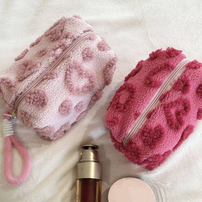 Plush Large Makeup Bag Cute Travel Storage Pouch_CUAB00641