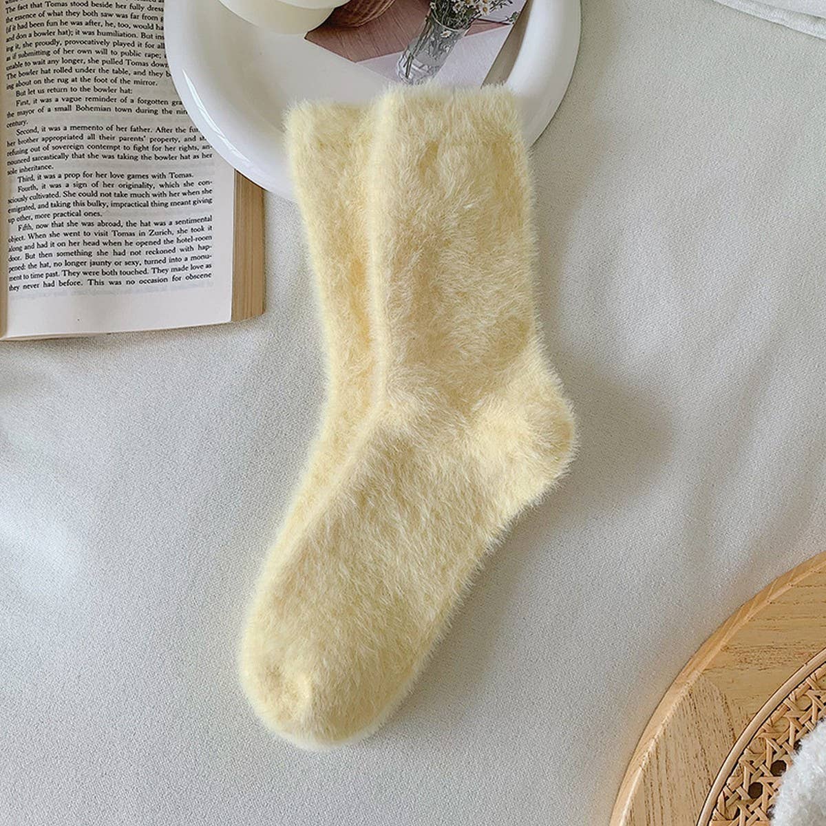 Cozy Mink Fleece Warm Socks Women Winter Thick_CWMS03019