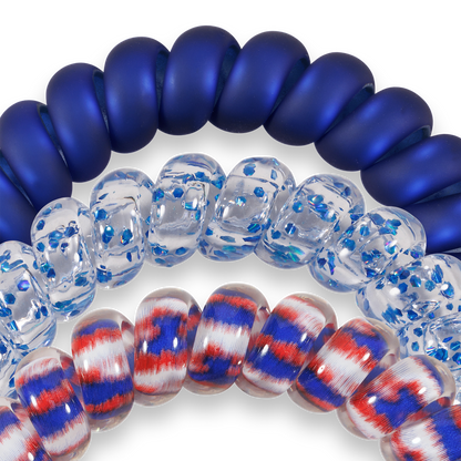 Spiral Hair Coils | Large | Fire-workin' It Hair Ties