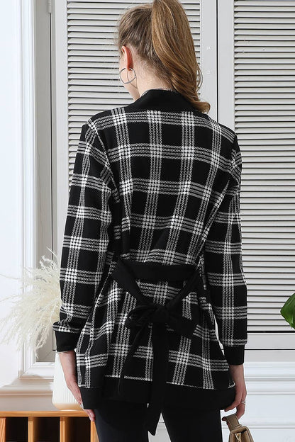 LONG SLEEVE SHORT ROVE CARDIGAN WITH POCKETS