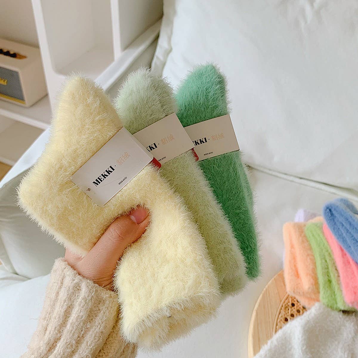 Cozy Mink Fleece Warm Socks Women Winter Thick_CWMS03019