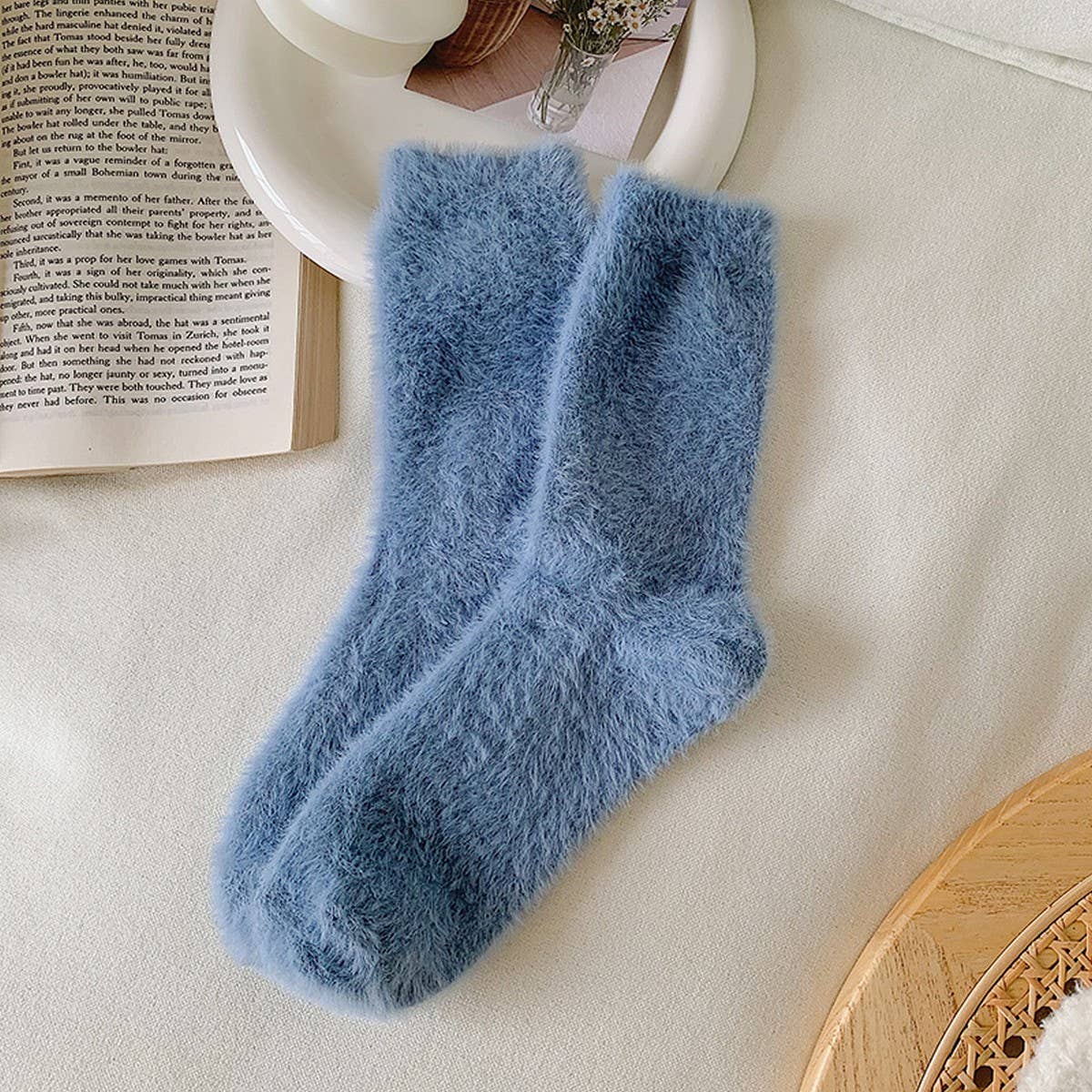 Cozy Mink Fleece Warm Socks Women Winter Thick_CWMS03019