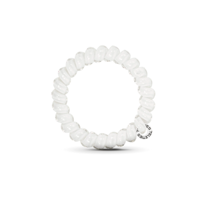Teleties- Large Spiral Hair Coils- Coconut White