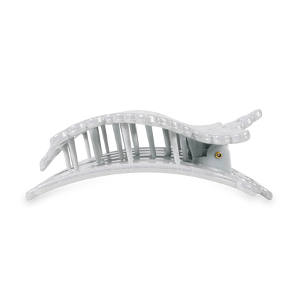 Flat Hair Clip | Medium | Snowflake