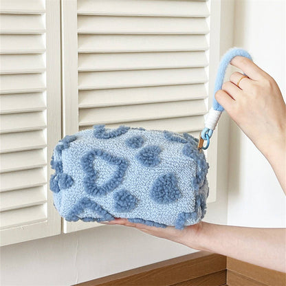 Plush Large Makeup Bag Cute Travel Storage Pouch_CUAB00641
