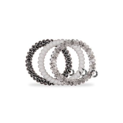 Spiral Hair Coils | Small | Webbed Hair Ties