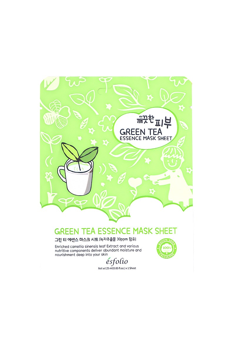 Green Tea Facial Mask Sheet