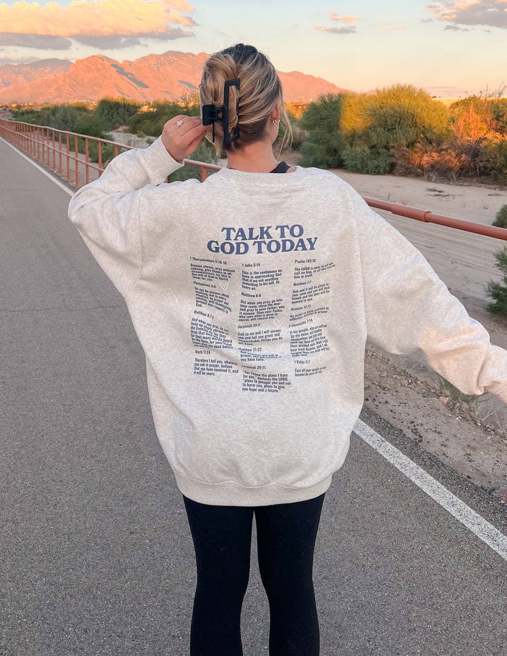 Talk to God Unisex Crewneck