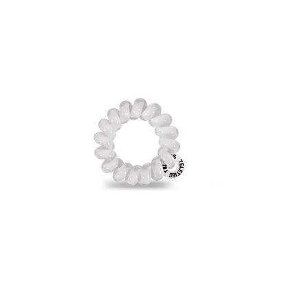 Teleties- Tiny Spiral Hair Coils- Coconut White