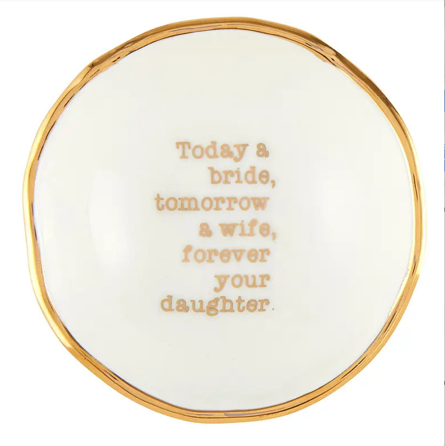 Forever Your Daughter Jewelry Dish