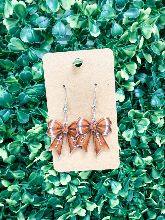 Football Earrings-Multiple Designs