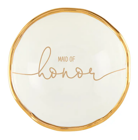 Maid of Honor Jewelry Dish