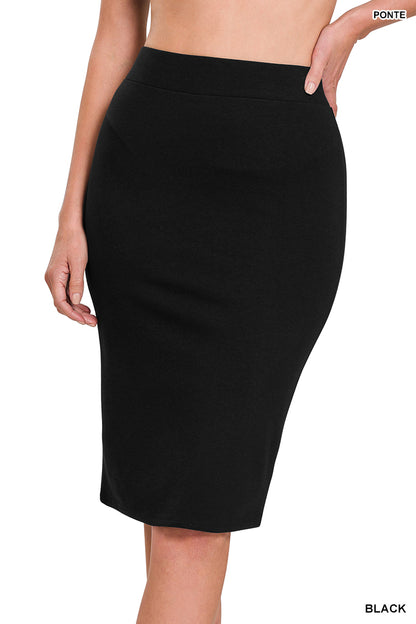 Black Pencil Skirt