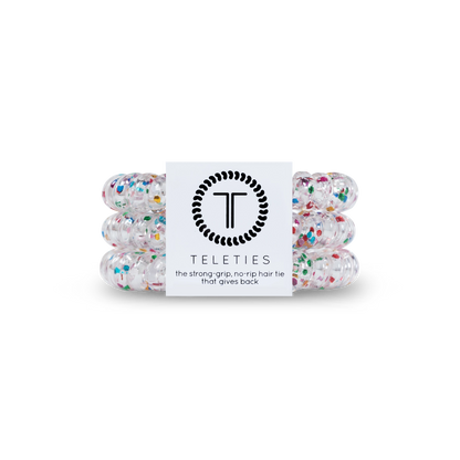 Teleties- Small Spiral Hair Coils- Party People