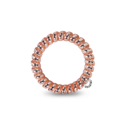 Teleties- Large Spiral Hair Coils- Millennial Pink