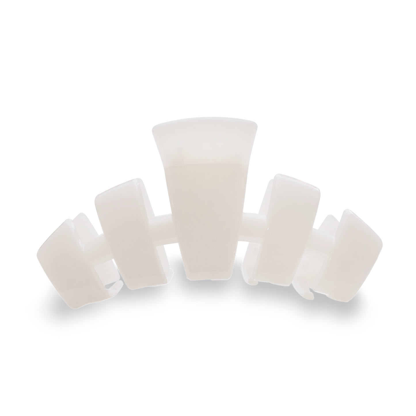 Teleties- Large Hair Clip-Coconut White