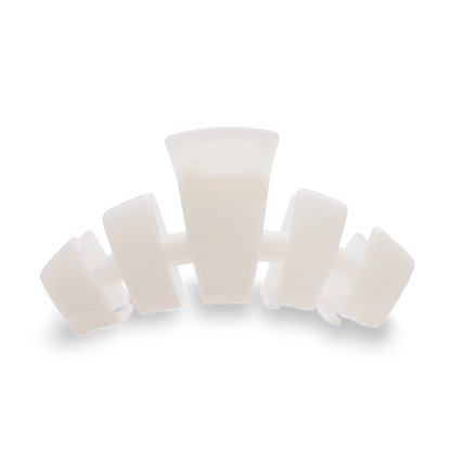 Teleties- Large Hair Clip-Coconut White