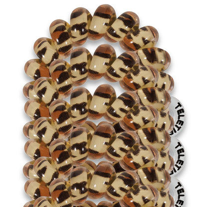 Teleties- Tiny Spiral Hair Coils- Leopard