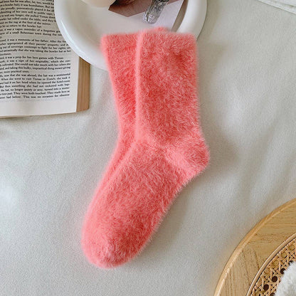 Cozy Mink Fleece Warm Socks Women Winter Thick_CWMS03019