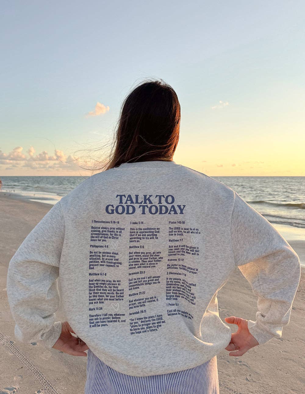 Talk to God Unisex Crewneck
