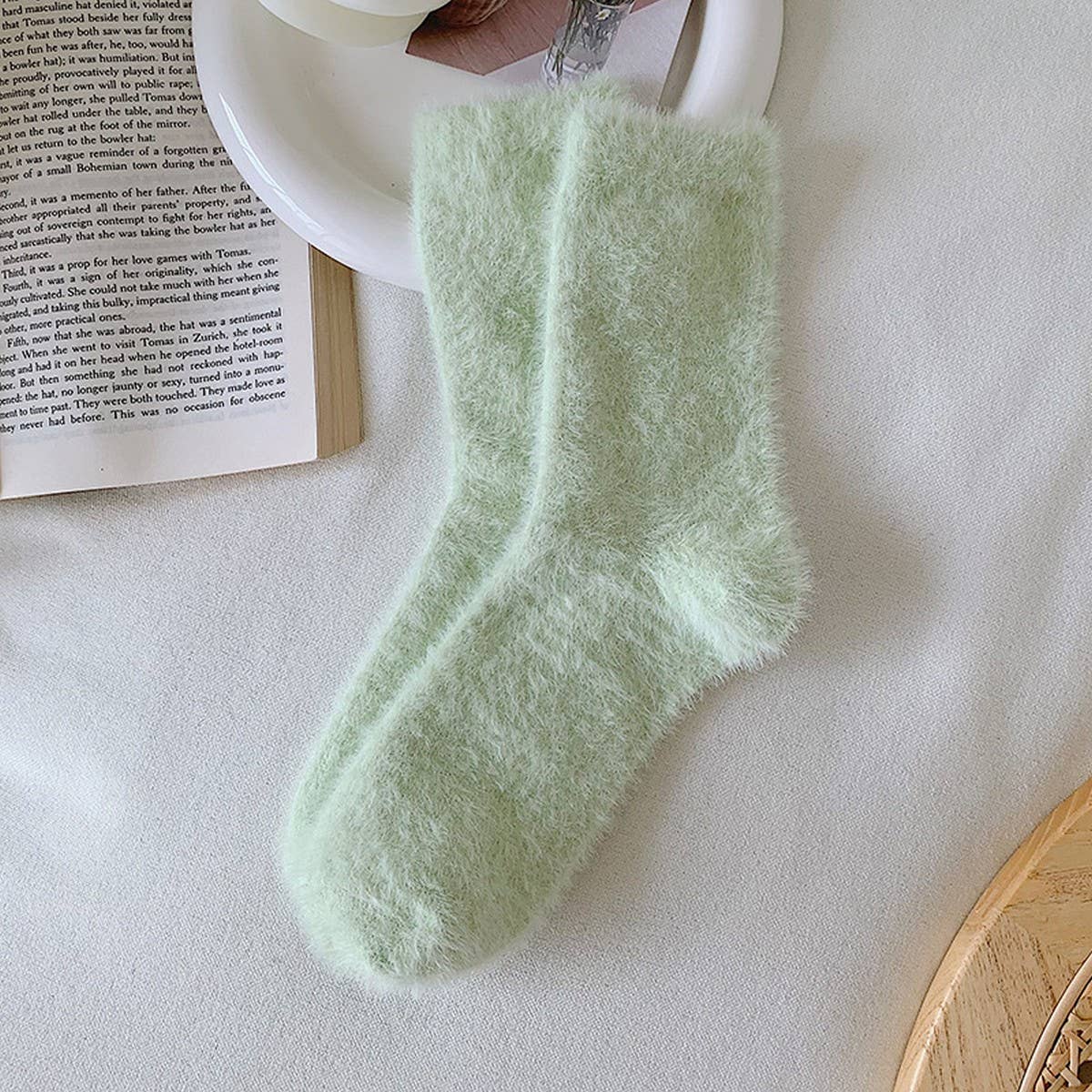 Cozy Mink Fleece Warm Socks Women Winter Thick_CWMS03019