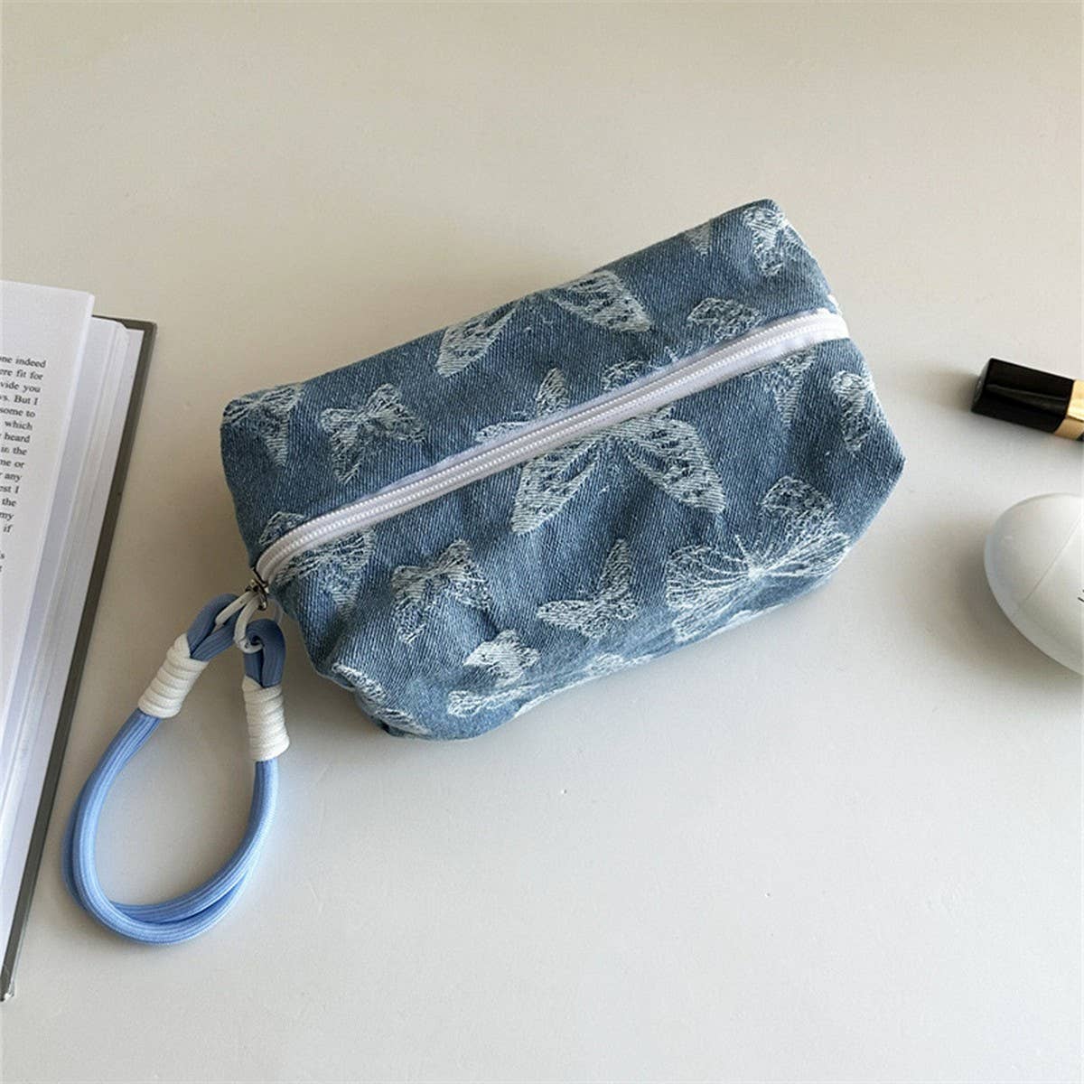 Plush Large Makeup Bag Cute Travel Storage Pouch_CUAB00641