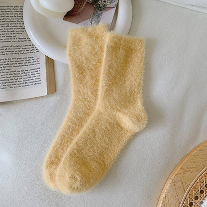 Cozy Mink Fleece Warm Socks Women Winter Thick_CWMS03019
