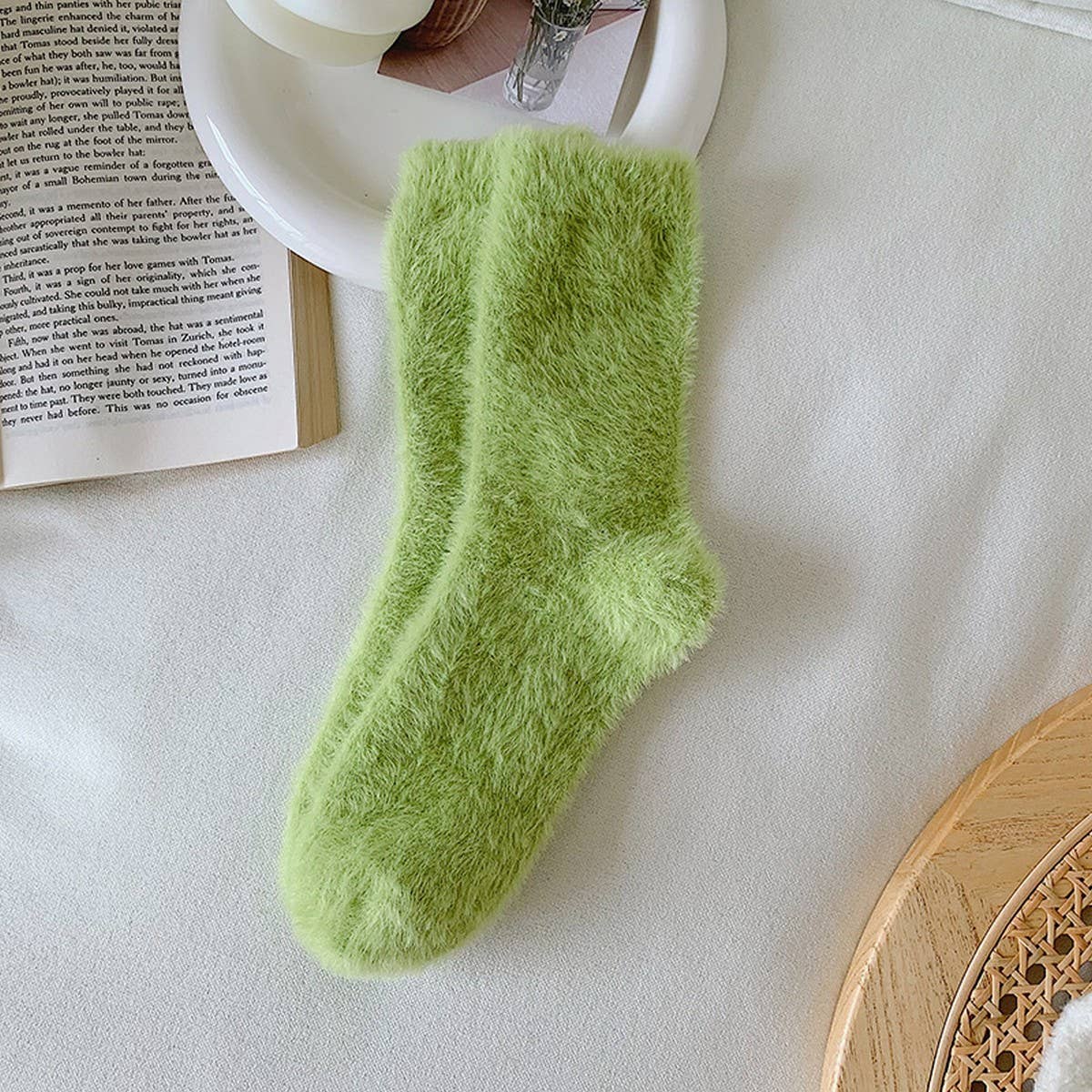 Cozy Mink Fleece Warm Socks Women Winter Thick_CWMS03019