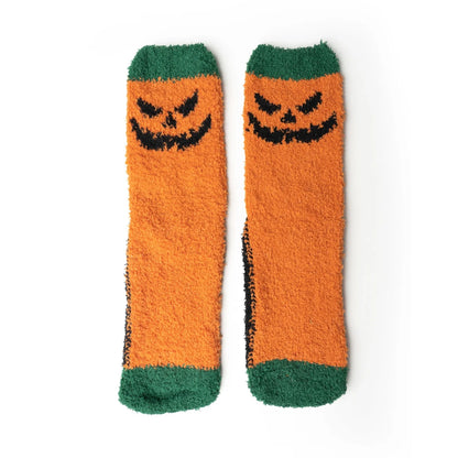 Toasty Terrors Fuzzy Halloween Socks- Multiple Designs