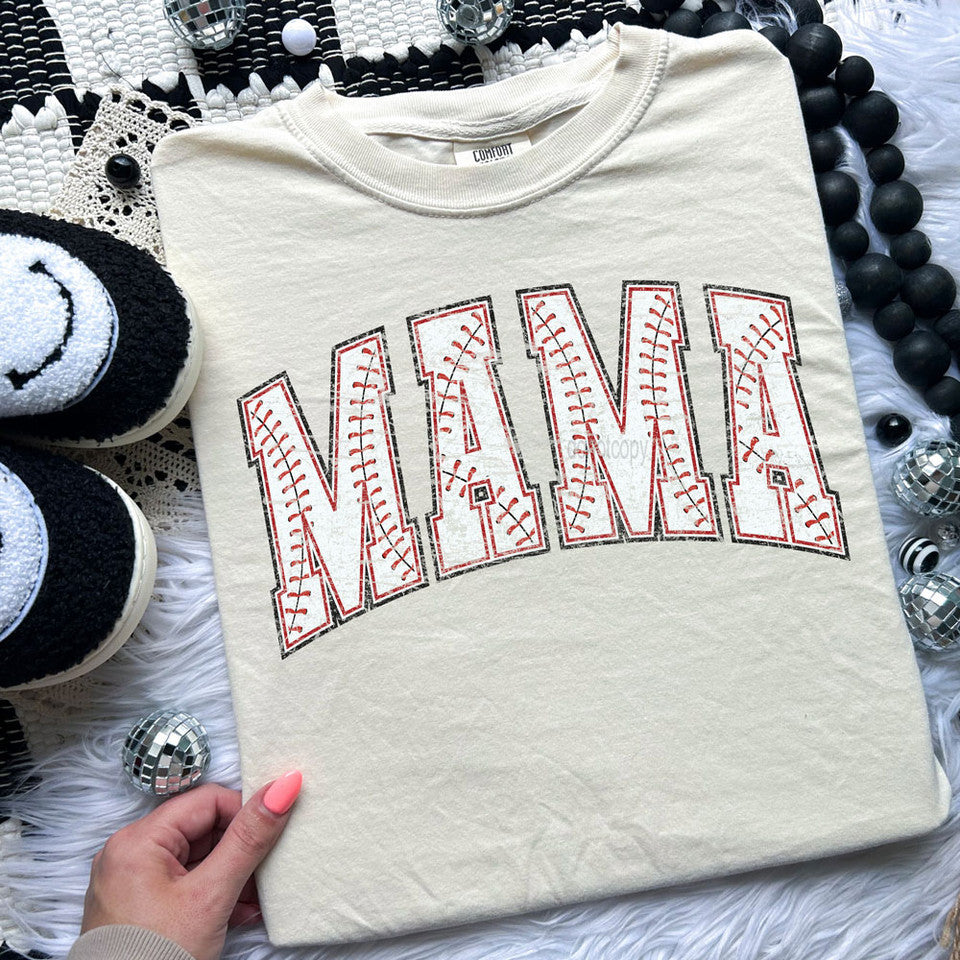 Baseball Mama Graphic Tee