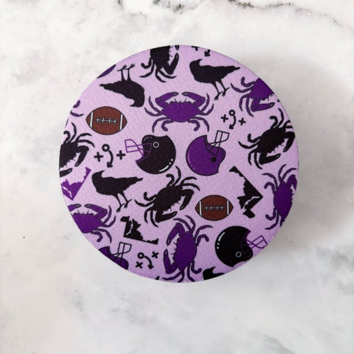 Purple BMore O's Coasters- 4pack