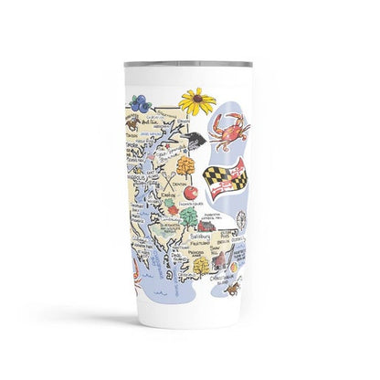 Maryland Themed 20oz Tumbler