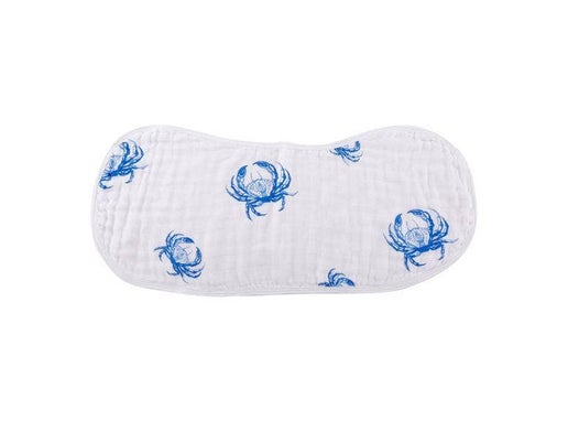 Blue Crab Burp Cloth and Bib