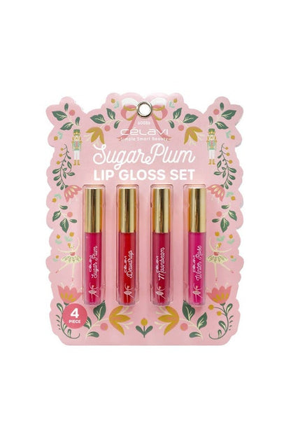 Four Piece Lip Gloss Set