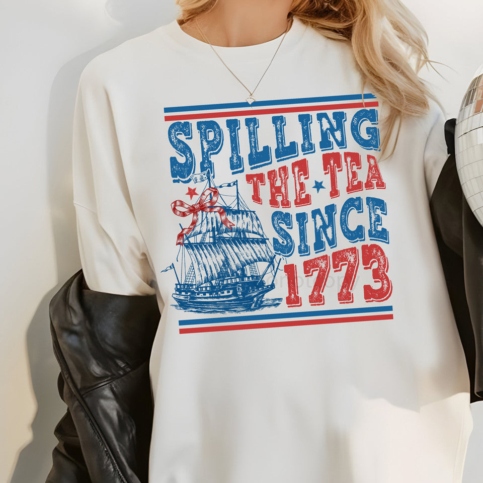 Spilling the Tea Graphic Tee